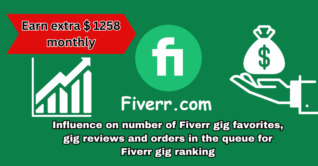 Fiverr | Fiverr gig favorites | Fiverr Gig reviews | Fiverr orders in the queue